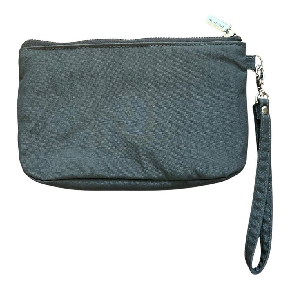 Travelon Nylon‎ Anti-theft Pouch or Wristlet in Grey